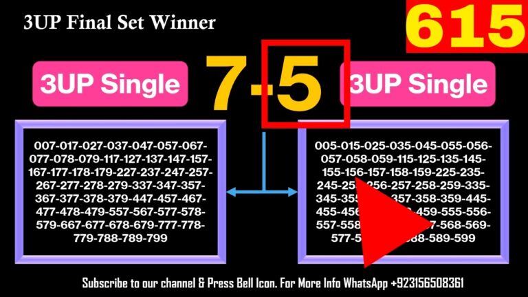 Thailand Lottery 3UP Final Set Winner | Thai Lottery VIP Tips & Tricks 16-8-2026